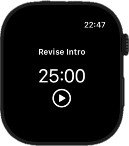 Tickety Pom watchOS screenshot
